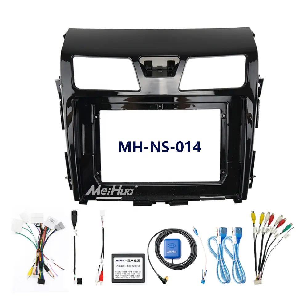 Meihua Car DVD 10.1inch Frame Kits for Nissan Teana 2013-2018 with Cable Wiring Harness other auto parts Accessories
