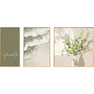 Modern Entrance Hallway Mural High-end Simple Oriented Decorative Corridor Abstract Paintings with <b>Frame</b> for Living Room <b>Wall</b> - Product Image 3