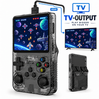 Console de Jeu Portable Rétro YUXU R36S Version Air, Écran IPS 3,5 Pouces, Batterie 3000 mAh, 15 000-22 000 Jeux, Console de Jeu Portable d'Usine