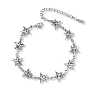 <span class=keywords><strong>Bracelet</strong></span> creux en acier inoxydable LT-B33 pour femmes chaîne croisée légère <span class=keywords><strong>de</strong></span> luxe haut <span class=keywords><strong>de</strong></span> gamme chaîne polyvalente et à la mode 18K faite à la main - Product Image 6