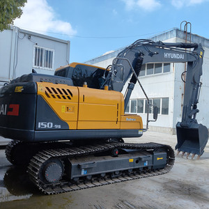 Excavadora Hyundai 150-9S de 15 toneladas con cazo de excavación de 0.75m³ de capacidad, equipo pesado usado, pocas horas de trabajo, 1 año de garantía - Product Image 5