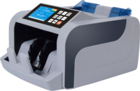 TIMETECH Compteuse de billets de banque en plastique semi-automatique avec écran TFT, capacité de 1000 billets/minute