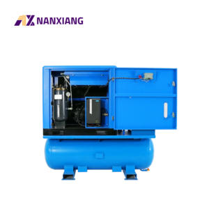 Compresseurs industriels intégrés Nanxiang 7,5 kW 11 kW 15 kW 22 kW 30 kW <span class=keywords><strong>Compresseur</strong></span> d'air rotatif à vis 4-en-1 avec sécheur et réservoir d'air - Product Image 3
