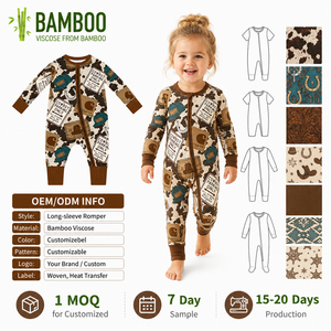 Roupas de Bebê em Bambu, Macacões para Recém-Nascidos, Conjuntos de Roupas para Crianças, Pijamas de Bambu - Product Image 1