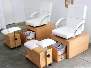 PU cuir électrique hydrothérapie Spa <span class=keywords><strong>canapé</strong></span> chaise noir loisirs shampooing chaise pour <span class=keywords><strong>utilisation</strong></span> en salon - Product Image 6