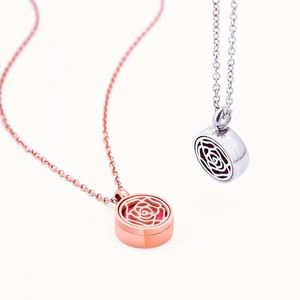 Collier diffuseur d'arômes en acier inoxydable 316L inaltérable, flacon creux pour parfum et huiles essentielles, collier d'aromathérapie - Product Image 3