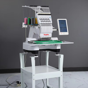 Livraison à domicile pour la nouvelle machine à broder originale similaire à YunFu MAS à tête unique 9-12-15 aiguilles - Product Image 1