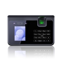 Reloj Biométrico de Control de Asistencia para Empleados 3 en 1 con Reconocimiento Facial, Huella Dactilar y Vena de la Palma de la Mano, con Pantalla a Color de 2.8 Pulgadas
