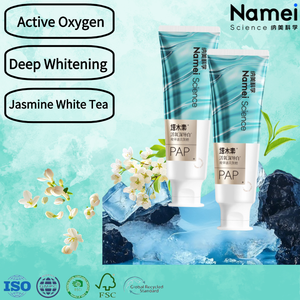 Namei Science 120g jazmín té blanco aroma pasta de dientes 4x eliminación de manchas obstinada equilibrio de pH oxígeno activo para uso doméstico - Product Image 5