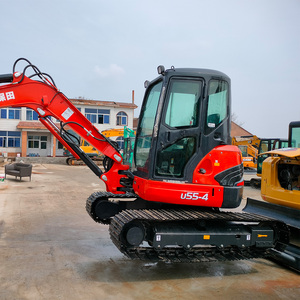 Excavadora Kubota U55-4 Usada en Buenas Condiciones y con Poco Uso, Mini Excavadora Original Japonesa de 5 Toneladas en Venta a Precio de Mayoreo - Product Image 4