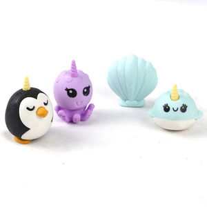 Soododo XDDU-70 Hot Bán Nhà Cung Cấp Mới Nhất Trẻ Em Tẩy Khuyến Mãi Đồ Chơi 3D Unicorn Hình Động Vật Biển Tẩy - Product Image 1