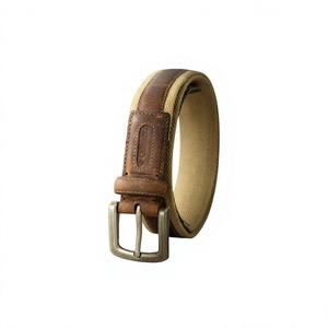 Cinturón de Cuero Vacuno Genuino de Alta Calidad para Hombre, Estilo Vintage, Hebilla Cuadrada de Acero, Impermeable, Ecológico y Reversible - Product Image 2