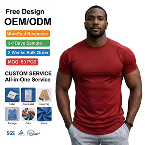 T-shirt de sport extensible pour <span class=keywords><strong>homme</strong></span>, personnalisé par le fabricant, haute qualité, toucher doux, impression sérigraphique, sensation de fraîcheur, compression élastique, idéal pour l'extérieur et la gym - Product Image 1