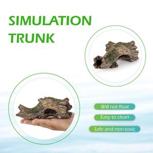 ของตกแต่งตู้ปลา <span class=keywords><strong>Hygger</strong></span> ทำจากเรซิ่นโพลี รูปทรงลำต้นไม้ สำหรับตู้ปลาขนาดไม่เกิน 20 แกลลอน - Product Image 2