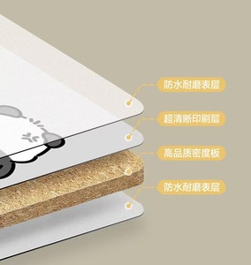 Đơn Giản Xách Tay MDF Đứng Vòng Tròn Nghiên Cứu Máy Tính Bàn Hiện Đại Có Thể Gập Lại Văn Phòng Máy Tính Xách Tay Giường - Product Image 6