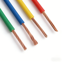 Câbles électriques en cuivre pour câblage domestique en gros Bv 1,5 mm 2,5 mm 4 mm 6 mm 10 mm
