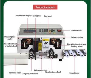 Computer Control Automatic Multi-core Sheathed Wire Inside and Outside <b>Cable</b> <b>Stripping</b> <b>Machine</b> Cutting <b>Machine</b> <b>Stripping</b> <b>Machine</b> - Product Image 6
