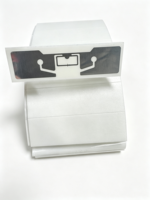 Étiquette RFID UHF en mousse Marathon 100x30mm avec puce M830 pour chronométrage de course sportive (BIB)