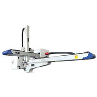 Buen Precio, Servicios OEM y ODM Disponibles, Brazo Robótico Servo de Alta Velocidad Jingbei de 3 Ejes, Construcción de Acero IMM 350T, Potencia de 1.55kVA
