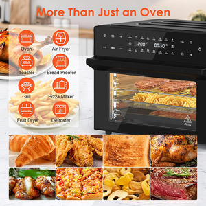 <span class=keywords><strong>En</strong></span> Stock: Horno Freidora de Aire Inteligente de 30L y 1800W, 220V, Control Digital Eléctrico 18 <span class=keywords><strong>en</strong></span> 1, Ahorro de Energía y Accesorios Opcionales - Product Image 3