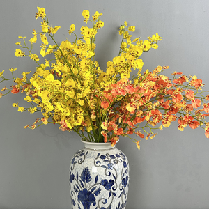 Orquídea Artificial <span class=keywords><strong>de</strong></span> Alta Calidad H013, Orquídeas Artificiales <span class=keywords><strong>de</strong></span> Látex con Tacto Real, Flores Artificiales para Decoración <span class=keywords><strong>de</strong></span> Bodas y Hogar - Product Image 5