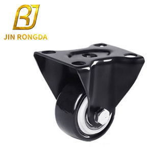 Jinrongda Heavy Duty Parafuso Rotativo Universal Rodízio Móveis Nylon/PVC Rodízio Móveis Plásticos Rodízio - Product Image 4