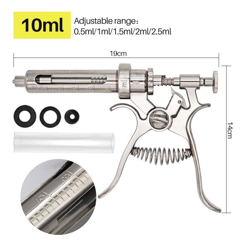 Pistolet Auto-injecteur Rechargeable Pour Seringues 5 Ml - Marque Générique - Fabriqué En Russie