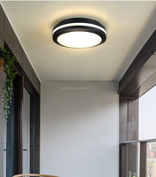 Vente en gros Plafonnier circulaire rond en aluminium Led de haute qualité Plafonnier extérieur mural moderne