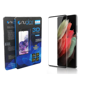 Protector de pantalla de vidrio templado 9H para <span class=keywords><strong>Samsung</strong></span> <span class=keywords><strong>Galaxy</strong></span> <span class=keywords><strong>S21</strong></span> <span class=keywords><strong>Ultra</strong></span> 3D, cobertura completa - Product Image 1