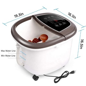 Masajeador de pies para pies, potente masajeador de pies motorizado automático para pedicura, Spa, para aliviar los pies cansados - Product Image 6