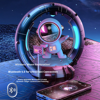 Haut-parleur Bluetooth Astronaute Premium Son Surround 360° Lecture USB Chargement Type C Décoration de Bureau pour Maison, Bureau, Cadeau