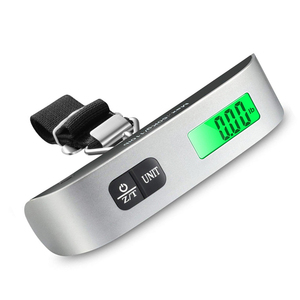 เครื่องชั่งน้ำหนักกระเป๋าเดินทางระบบดิจิทัลขนาดเล็ก50กก. - Product Image 3