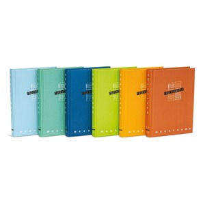 PIGNA - สมุดบันทึก 12 เดือน สีเขียวขาวดำ 13.2X18.3 ซม. คละสี - Product Image 1