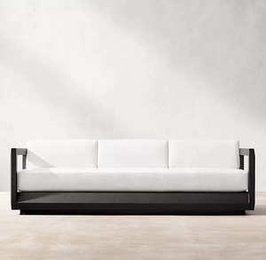 Vente à Chaud Ensemble de Canapé en Alliage d'Aluminium au Design Moderne pour Extérieur Luxe et Confortable pour Hôtels, Villas, Jardin, Patios, Cours - Product Image 5