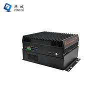 PC industriel 6 GbE LAN 4 PoE Intel LGA1151 4 ports RS232 COM 2 PCIe, large plage de tension 9-36V DC, montage sur rail DIN pour NVR, pare-feu, IA et réseau périphérique