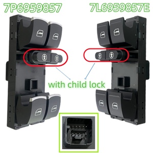 <span class=keywords><strong>Interruptor</strong></span> Eléctrico para <span class=keywords><strong>Elevalunas</strong></span> JIANGRUIYA 7P6959857 7P6959857E para VW Touareg Touran Sharan Seat Alhambra 2011-2016 - Product Image 1