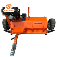 Tondeuse à gazon de qualité industrielle à essence à 2 roues, tracteur de jardin certifié CE avec machine à couper les lames