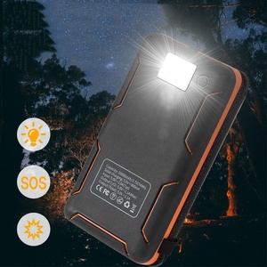 Plegable Solar banco de potencia <span class=keywords><strong>20000mAh</strong></span> para iPhone <span class=keywords><strong>Xiaomi</strong></span> <span class=keywords><strong>Mi</strong></span> Powerbank batería externa portátil impermeable Poverbank con linterna - Product Image 6