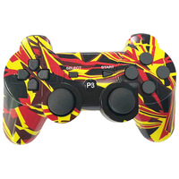 Manette de jeu sans fil portable en stock important pour PS3, PC, Android TV – Manette de jeu à 6 axes avec vibration pour P3