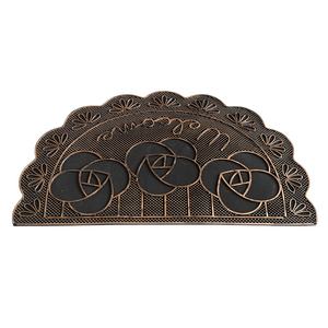 מסחרי מותאם אישית נגד החלקה entryway דלת מחצלות חצי עיגול חצי מעגל דלת מחצלת מסחרי - Product Image 2