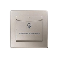 Tarjeta de habitación de Hotel inteligente directa de fábrica con función de tiempo 110V/220V soporte de tarjeta RFID interruptor de ahorro de energía 12V/250V enchufe de Hotel