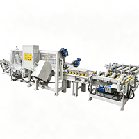Linea di Taglio Automatica per Bordi Stradali con Nastro Trasportatore, Attrezzatura per Taglio e Lavorazione di Granito e Marmo
