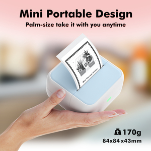 Mini Impresora Térmica Portátil Personalizada <span class=keywords><strong>de</strong></span> 58 mm, Inalámbrica, Impresora <span class=keywords><strong>de</strong></span> Etiquetas y Fotos <span class=keywords><strong>de</strong></span> Bolsillo para Notas <span class=keywords><strong>de</strong></span> Estudio, Regalo para Teléfono Móvil - Product Image 4
