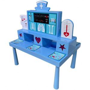 Mesa de Juego Educativa Multifuncional, Equipo de Juego Infantil Hecho a Mano, Mesa de Maquillaje de Juguete, Entretenimiento Deportivo - Product Image 4