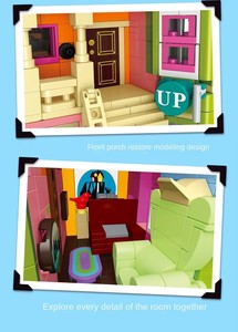 JIESTAR JJ9047  <span class=keywords><strong>Casa</strong></span> de Globos Voladores, Juego de Bloques de Construcción, Juguete para Niños, Regalo, Decoraciones de Interior - Product Image 6