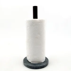 Вертикальный держатель для Мраморной бумаги NANWEI, стойка для хранения гостиной, держатель для салфеток из серого мрамора