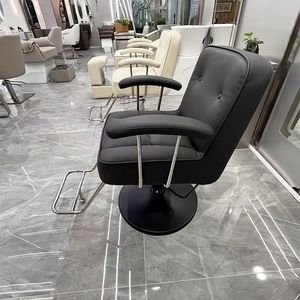High Quality Modern Foldable Adjustable Commercial Salon Barber <b>Chair</b> Synthetic <b>Leather</b> 360 Degree <b>Swivel</b> Heavy-Duty Hydraulic - Product Image 3