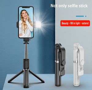 <span class=keywords><strong>Q02S</strong></span> stabilisateur de cardan trépied <span class=keywords><strong>Selfie</strong></span> <span class=keywords><strong>Stick</strong></span> 360 Rotation stabilisateur de <span class=keywords><strong>Selfie</strong></span> anti-tremblement portable étendre le support de trépied avec la lumière - Product Image 2