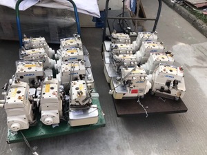 <span class=keywords><strong>Prix</strong></span> d'usine Machines à coudre industrielles surjeteuses/sergeuses Jukis série 6700 à double aiguille 3/4/5 fils - Product Image 5