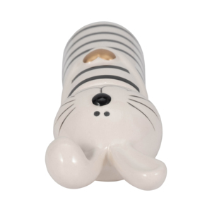 Statuetta decorativa in ceramica a forma di coniglio con cuore, scultura animale per decorazioni domestiche, bagno, ufficio, soggiorno - Product Image 6